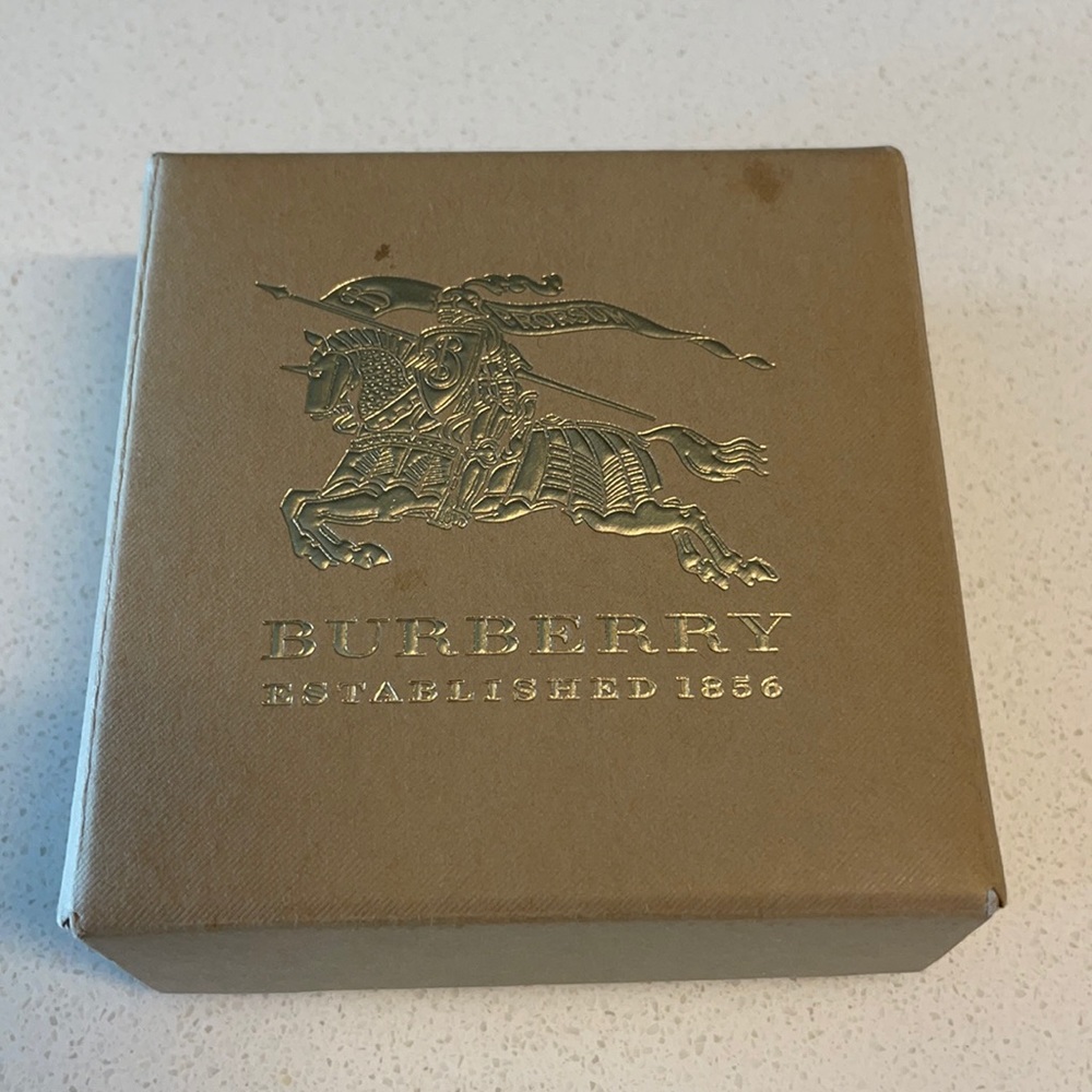 Burberry Jewelry Gift Box 3” x 3”